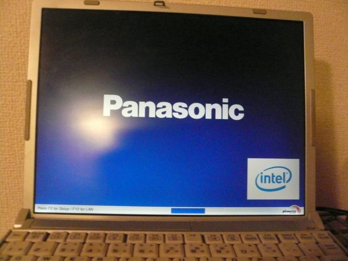 Pansonic ノートパソコン, ・完動品, Linuxにオススメ！